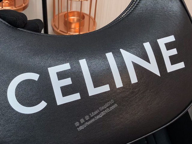 Celine專櫃2022新款印花AVA柔軟牛皮革手袋 賽琳AVA腋下包肩背手提女包 sldj2443